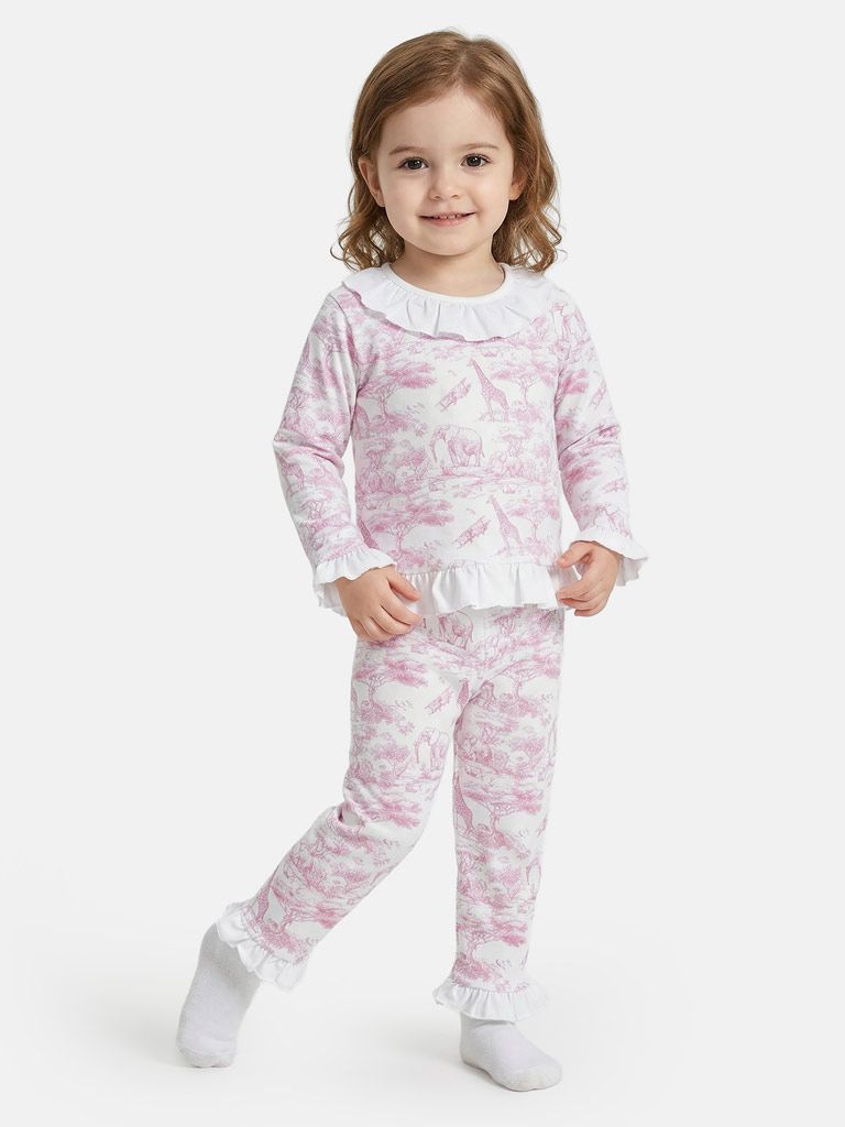 Pink safari pyjamas