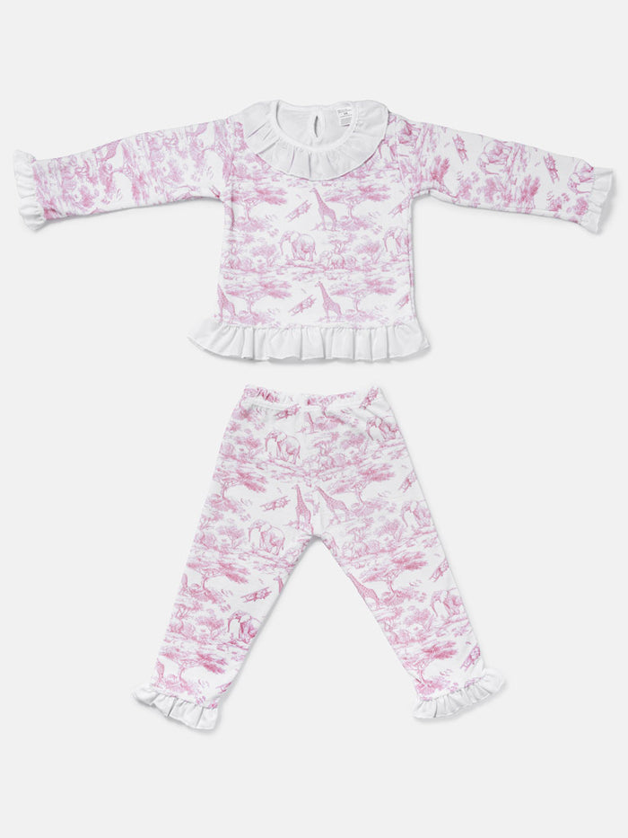 Pink safari pyjamas